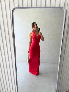 Vestido Cintura Amarração