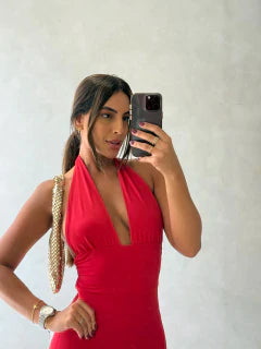 Vestido Cintura Amarração