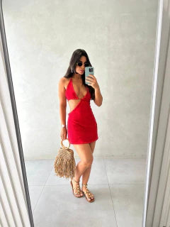Vestido Curto Top Amarração