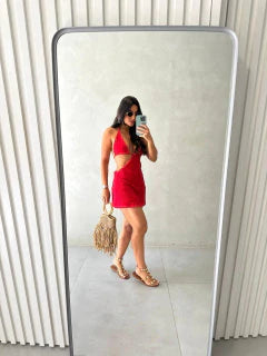 Vestido Curto Top Amarração