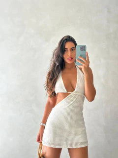 Vestido Curto Top Amarração