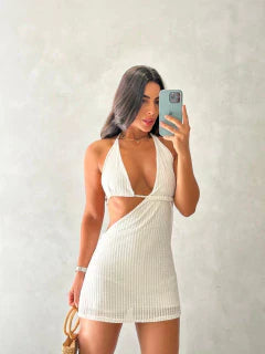 Vestido Curto Top Amarração