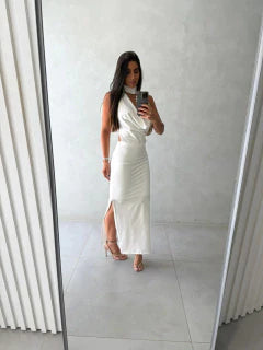 Vestido Gola Degagê