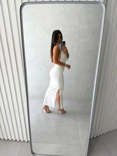 Vestido Gola Degagê