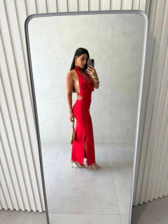 Vestido Gola Degagê