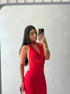 Vestido Gola Degagê