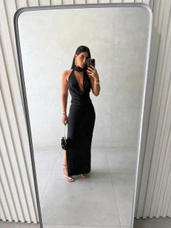 Vestido Gola Degagê