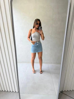 Cropped Alça Elástico