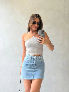 Cropped Alça Elástico