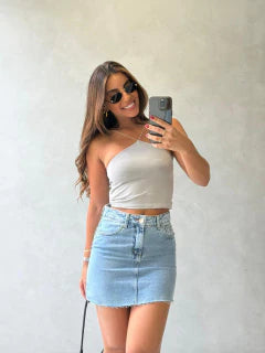 Cropped Alça Elástico